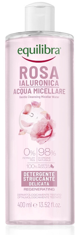 Equilibra Acqua Micellare Rosa Ialuronica 400ml
