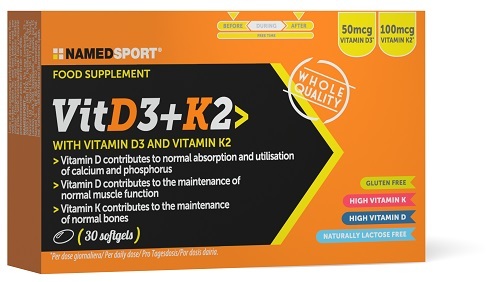 Vit D3+K2 30 Softgels