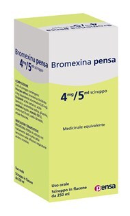 Bromexina Pensa Sciroppo 250ml 4mg/5ml