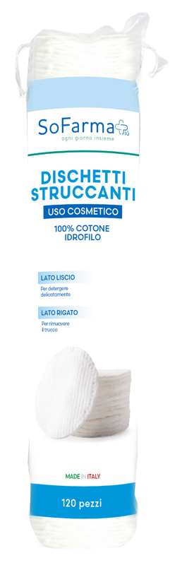 SoFarma+ Dischetti Struccanti 120 Pezzi