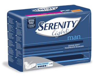 SERENITY Light Man Extra Comfort 15 Pezzi Pannoloni Per Incontinenza