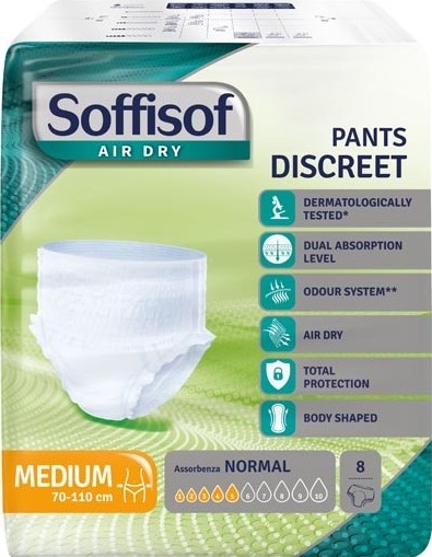 SOFFISOF AIR DRY PANTS DISCR M