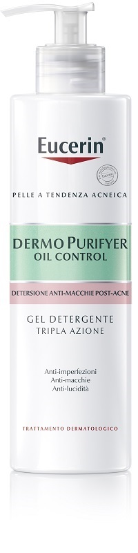 Eucerin Dermopurifyer Oil Control - Gel Detergente Tripla Azione 400ml