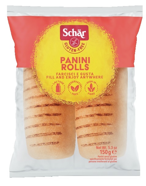SCHAR PANINI ROLLS 2X75G