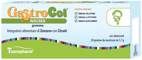 GASTROCOL NAUSEA GOMME 34G