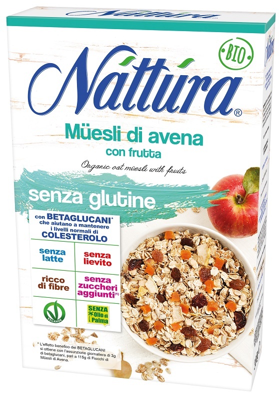 NATTURA MUESLI DI AVENA C/FRUT