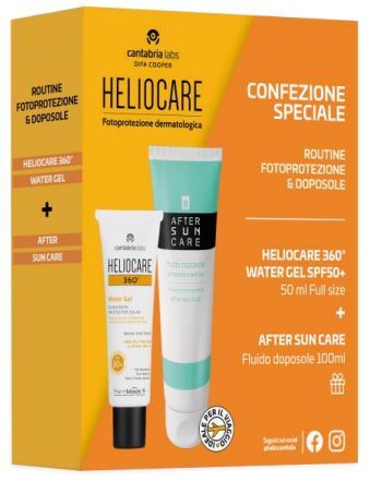 Heliocare 360 Water Gel+after