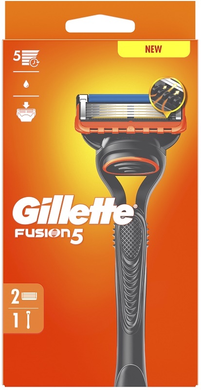 GILLETTE FUSION5 RASOIO MAN+2L