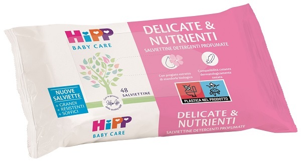 HiPP Salviettine Delicate Nutrienti Pelli Sensibili