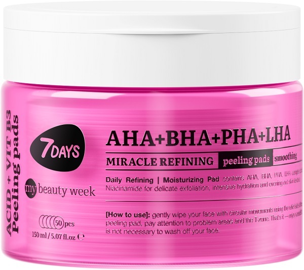 7DAYS PEELING PAD VISO MIRACOL