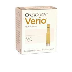 OneTouch Verio Strisce Reattive Glicemia 25 Pezzi Aspirazione Automatica
