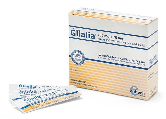 Glialia 700mg + 70mg Microgranuli Uso Orale Sublinguale - 20 Bustine