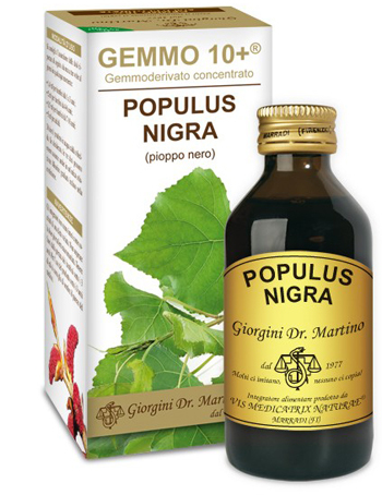 Pioppo Nero 100ml Analcolico Gemmo 10+ Giorgini