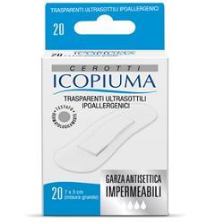 Icopiuma Cerotti Trasparenti Grandi 20 Pezzi