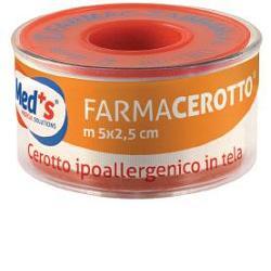 MEDS Cerotto Tela Cm5x1,25Bian