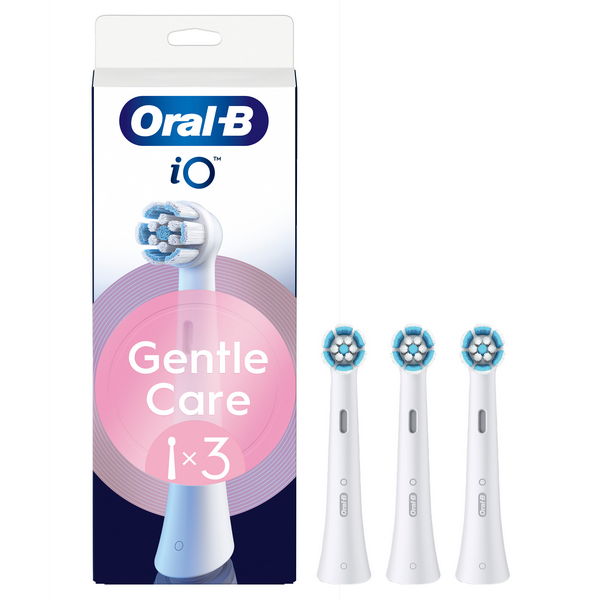 Oral-B Power IO Refill Gentle Clean White 3 Pezzi