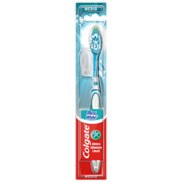 Spazzolino Colgate Max White Medio Sbiancante Antiplacca