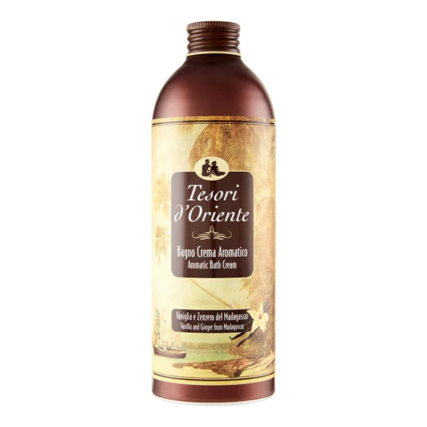 Tesori D'Oriente Bagno Crema Vaniglia E Zenzero 500ml